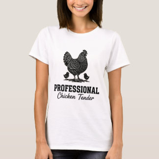 Camiseta Tender de pollo profesional de nicho primario de p