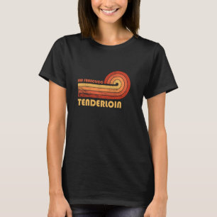 Camiseta Tenderloin San Francisco California Retro Vintage