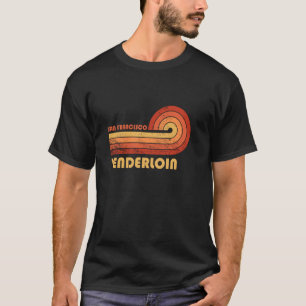 Camiseta Tenderloin San Francisco California Retro Vintage
