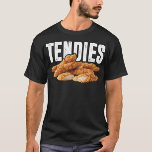 Camiseta Tendies de pollo - Divertido trompo de bromistas d