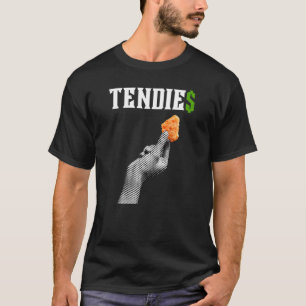 Camiseta Tendies Wsb Meme Chicken tensa dinero