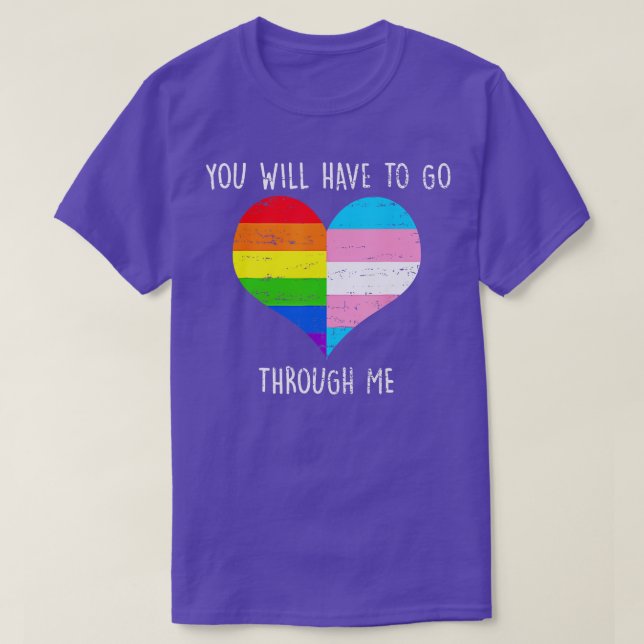 Camiseta Tendrás Que Pasar Por Mí 1 (Diseño del anverso)