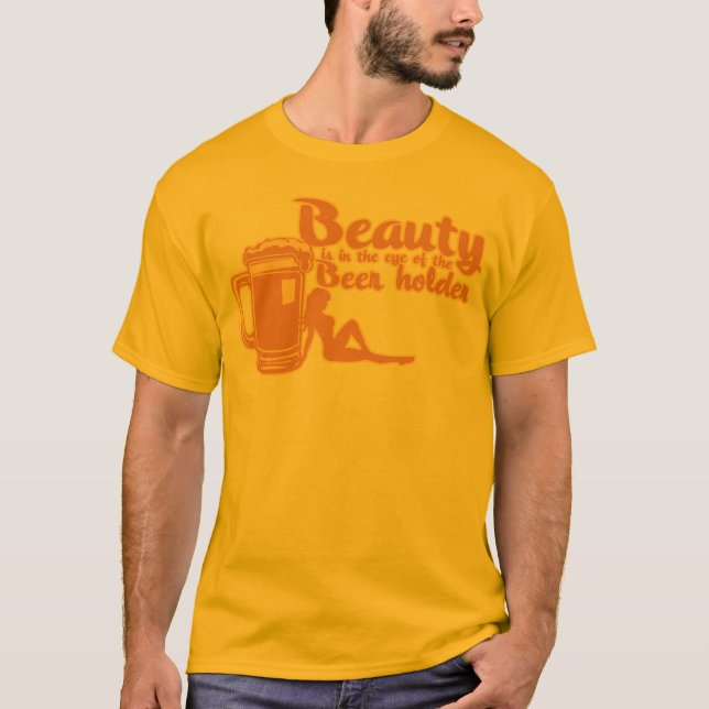 Camiseta Tenedor de la cerveza (Anverso)