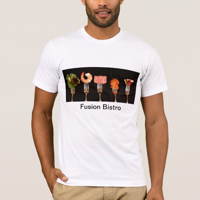 Camiseta Tenedores de restaurante (Anverso)