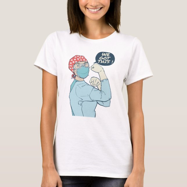 Camiseta Tenemos A Esta Rossie La Enfermera (Anverso)