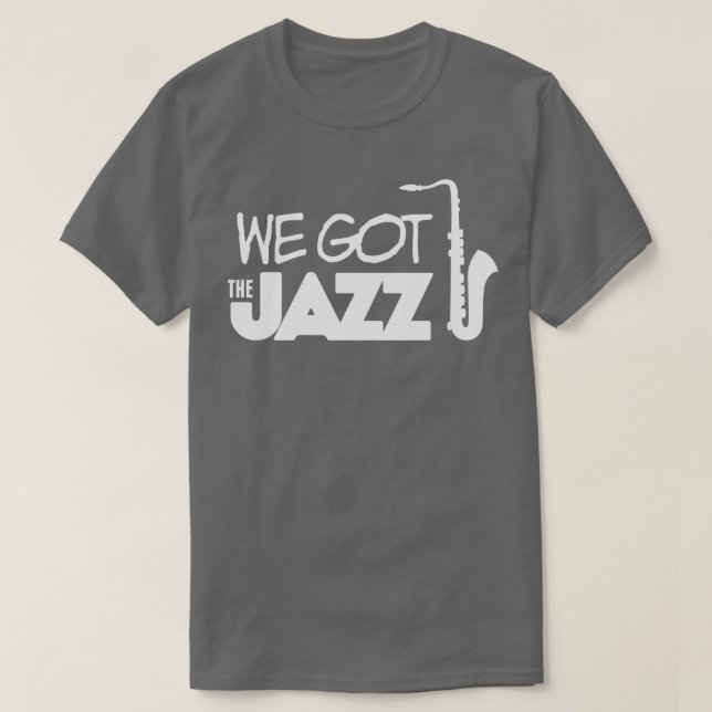 Camiseta Tenemos el blanco JAZZ (Diseño del anverso)
