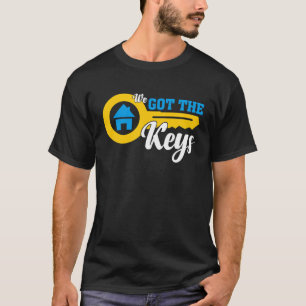 Camiseta Tenemos Las Llaves Que Compramos Una Casa Nueva Ho