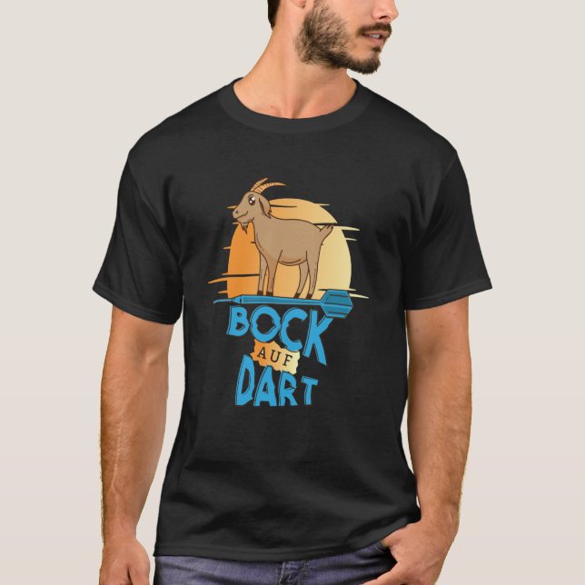 Camiseta Tener ganas de cabras dart (Anverso)