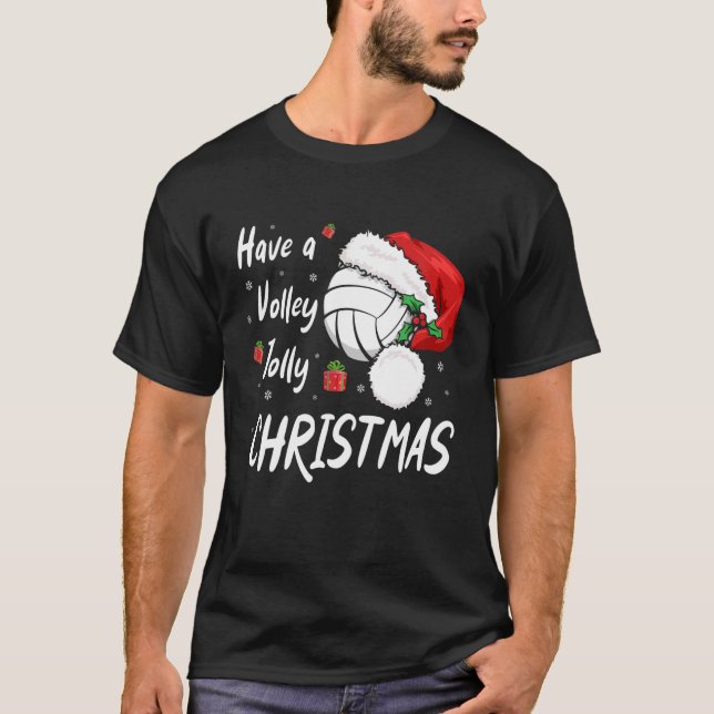 Camiseta Tener Navidades De Volley, Navidades Graciosos Vol (Anverso)