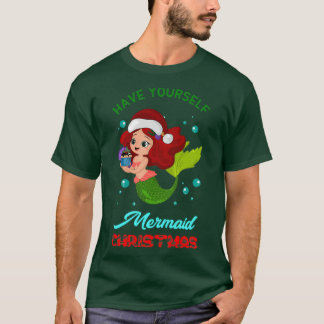 Camiseta Tener Navidades Sirenas