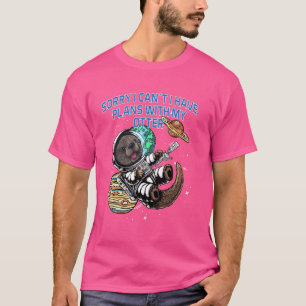 Camiseta Tener Planes Con Mi Hormiga Otter Introvert Otter 