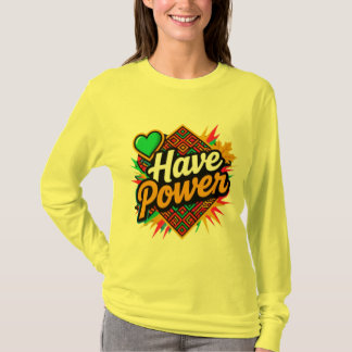 Camiseta Tener Poder – Espíritu Eslavo, Energía de Otoño, T