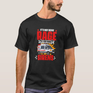 Camiseta Tener Sirenas Técnico Médico de Emergencia EMT Par