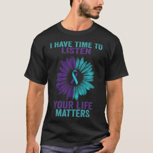 Camiseta Tener Tiempo Para Escuchar La Conciencia Sobre La