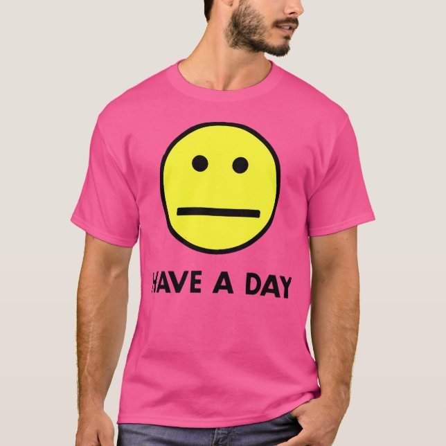 Camiseta Tener un día (Anverso)