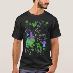 Camiseta Tener Un Día Magnífico Arte De Animales De Rana Es