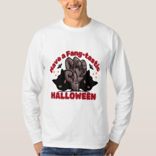Camiseta Tener Un Diseño De Mano De Monstruo De Halloween F