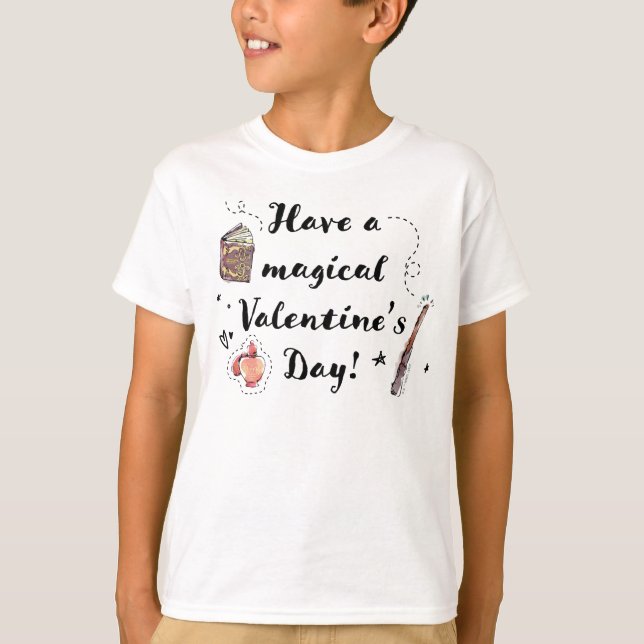 Camiseta Tener Un El día de San Valentín Mágico (Anverso)