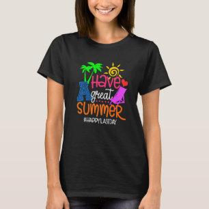 Camiseta Tener Un Gran Premio De Verano Para Estudiantes De
