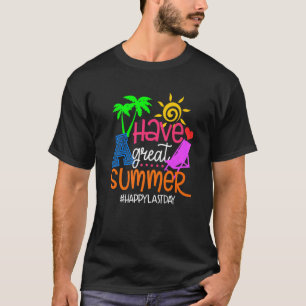 Camiseta Tener Un Gran Premio De Verano Para Estudiantes De