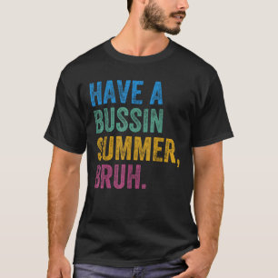 Camiseta Tener Un Maestro Bruto De Verano De Negocios El Úl