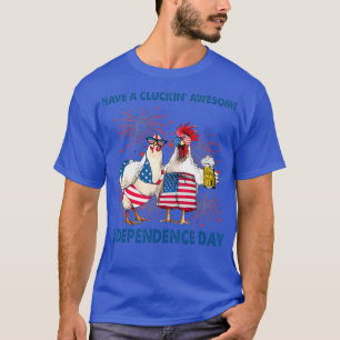 Camiseta Tener un nudo de gallinas de un día de independenc