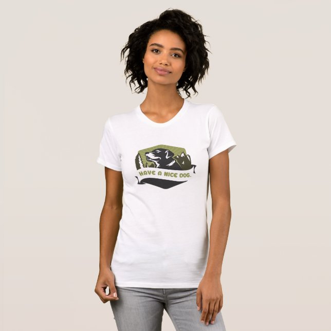 Camiseta tener un perro bonito (Anverso completo)