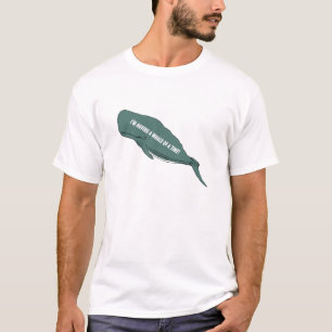 Camiseta Tener una ballena de una época