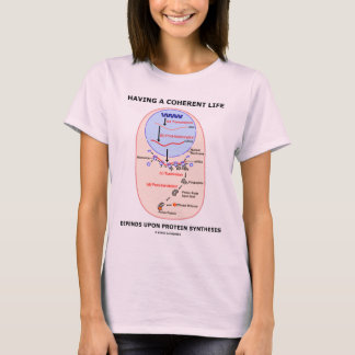 Camiseta Tener una vida coherente depende síntesis de la