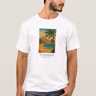 Camiseta Tenerife Islas Canarias Monte Teide Isla Española