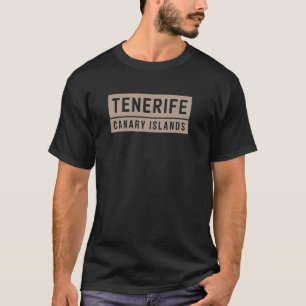 Camiseta Tenerife Islas Canarias, Vacaciones y Viajes en Eu