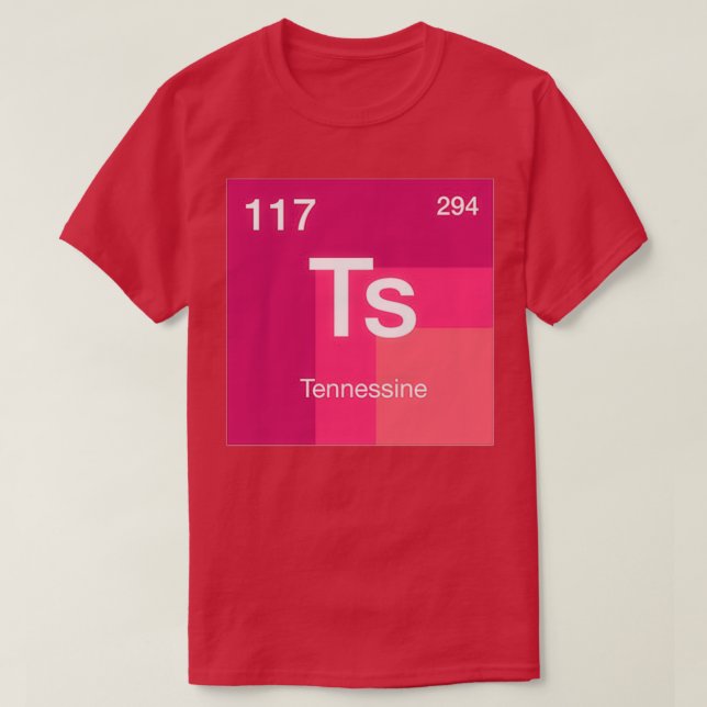 Camiseta tenessine (Diseño del anverso)