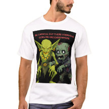 Tenga cuidado ahí fuera, Zombies y Duendes están e