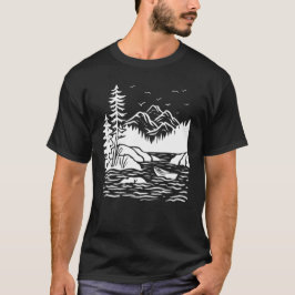 Camiseta Tenga cuidado de la naturaleza