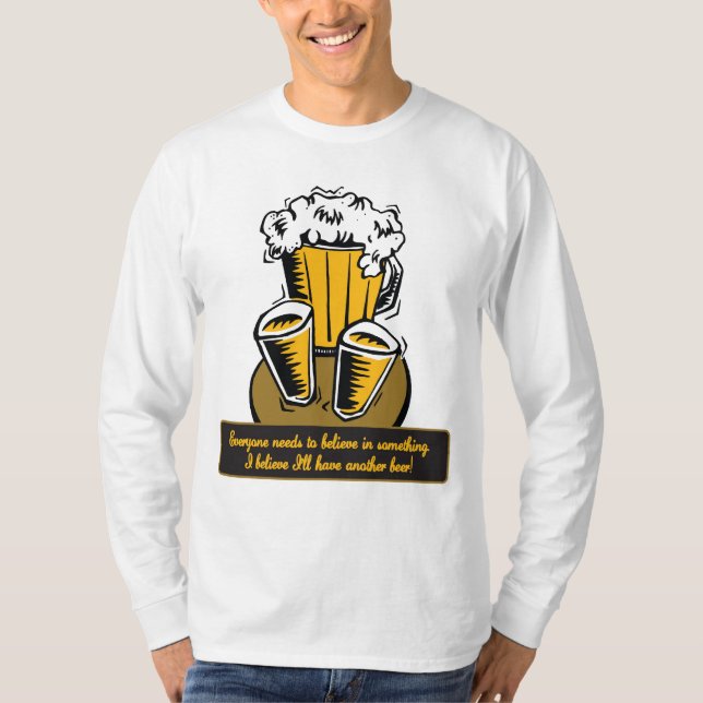 Camiseta Tenga otra cerveza (Anverso)