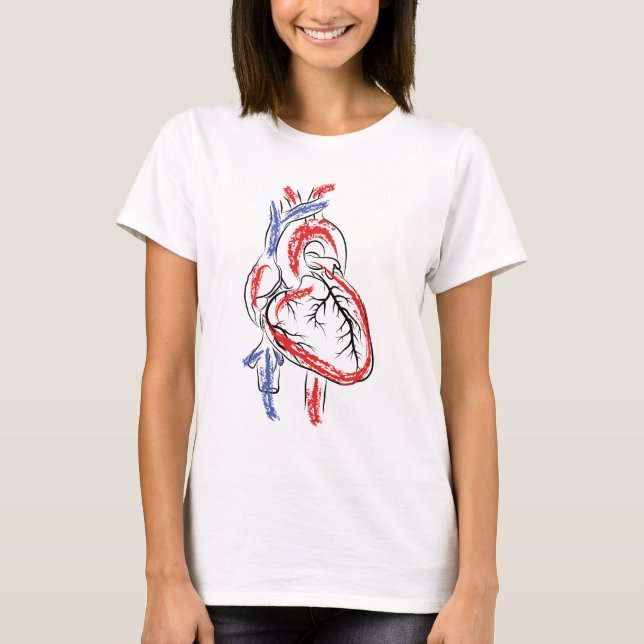 Camiseta Tenga un corazón (Anverso)