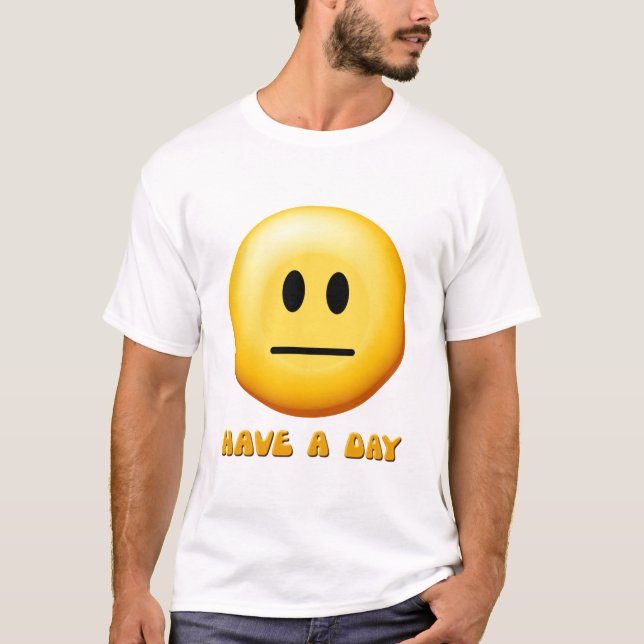 Camiseta Tenga un día (Anverso)