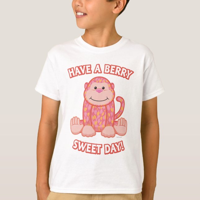 Camiseta Tenga un día del dulce de la baya (Anverso)