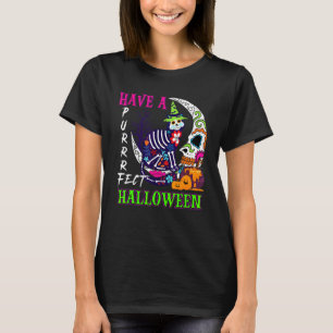 Camiseta Tenga un Halloween perfecto Sugar Skull Skeleton