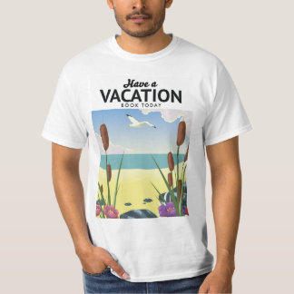 Camiseta Tenga un libro de vacaciones hoy