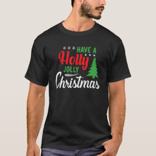 Camiseta Tenga un sombrero de Santa de Navidad Holly Joy Xm