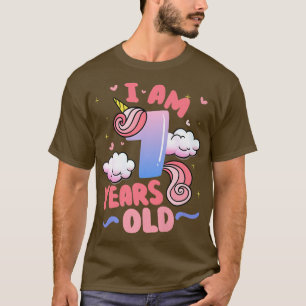 Camiseta Tengo 10 años, unicornio, tema 7 de cumpleaños