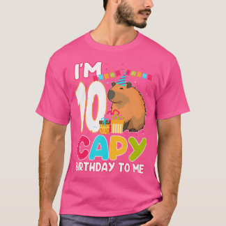 Camiseta Tengo 10 Años Y Cumpleaños Para Mí 10 Años