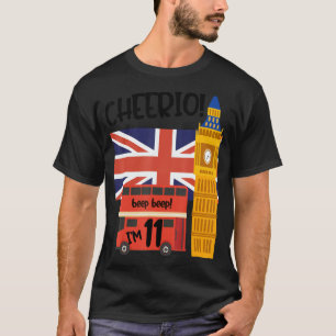 Camiseta Tengo 11 años, 11 años, Gran Bretaña, tema de Lond