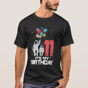 Camiseta Tengo 11 años y es mi undécimo cumpleaños