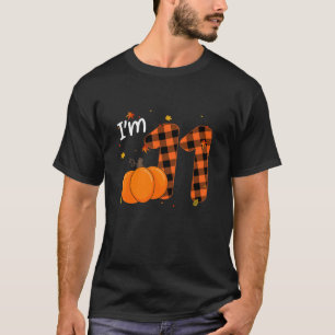 Camiseta Tengo 11 calabaza 11 cumpleaños Shirt Boy Chica Bu