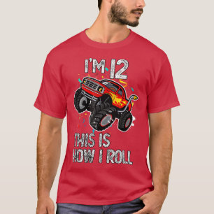 Camiseta Tengo 12 años, así es como hago el duodécimo Monst