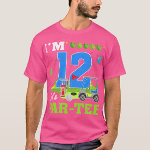 Camiseta Tengo 12 Años, Vamos A Par-Tee El Golf 12Th Fiesta
