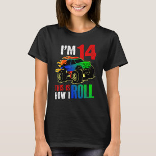 Camiseta Tengo 14 años, así es como rollo el coche del mons