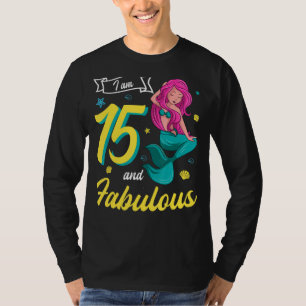 Camiseta Tengo 15 Años Y Fabulosa Fiesta De Cumpleaños De S